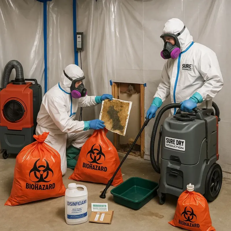 Contaminated Water Handling Protocols process in Saint Tammany Parish, LA
