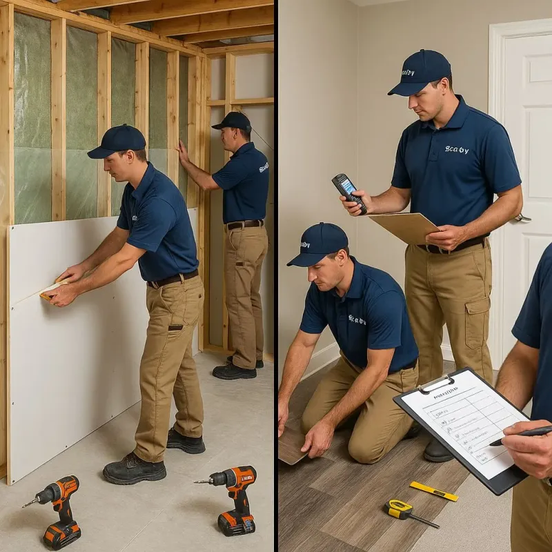 Repairs and Reconstruction process in Saint Tammany Parish, LA