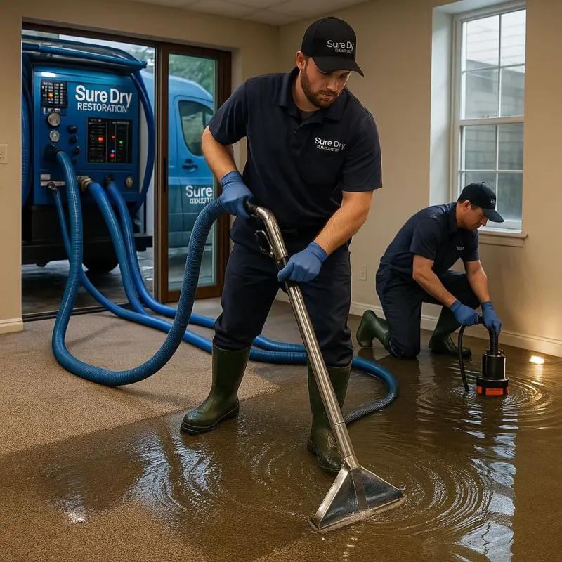 Water Extraction and Removal process in Saint Tammany Parish, LA